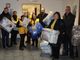 Il Lions Club storici, artisti, presepisti di Asti dona lenzuola e piumoni al dormitorio di Asti