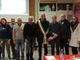I partecipanti alla serata, ritratti con il sindaco Maurizio Rasero e la sua vice Stefania Morra