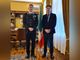 Il nuovo comandante dei carabinieri forestali di Alessandria Asti ha incontrato il prefetto