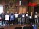 La presentazione, a novembre 2019, della scuola calcio disabili