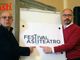 L'assessore Imerito e il sindaco Rasero con il nuovo logo della manifestazione (Ph. Efrem Zanchettin - Merfephoto). Nelle foto a fine articolo altre immagini della conferenza stampa e foto di scena di alcuni dei protagonisti della rassegna