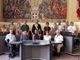 Il gruppo in Comune