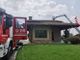 San Damiano: intervento dei vigili del fuoco per un incendi di pannelli solari