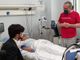 Alessio Bertoli sul set di 'Cuore segreto'
