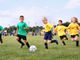 Immagine generica di sport, bambini su un campo da calcio