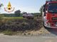 Incendi sterpaglie, due interventi dei vigili del fuoco di Asti