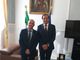 Enzo Tagliareni con il viceministro dell'Economia Maurizio Leo