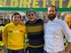 Da sx: Diego Furia, Teo Musso e Domenico Sorrentino