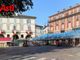 L'allestimento del catino per il Palio 2023 (Merphefoto)