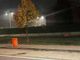 Il velox 'diviso' in due in corso Alba (foto Facebook)