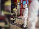 Un'immagine relativa il soccorso al soggetto positivo Covid a Villanova d'Asti