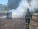 Incendio sterpaglie a Cortandone coinvolge mezzo agricolo