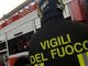 Immagine generica vigile del fuoco di spalle