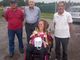L'assessore Eleonora Zollo con i rappresentati degli orti