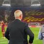 'Grande condottiero, romanista vero': Ranieri, omaggio da brividi dell'Olimpico - Video