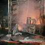 Palermo, fiamme in impianto trattamento rifiuti