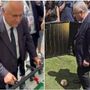 Lotito show a Parma: gioca a biliardino e... sbaglia un rigore - Video