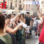 I tradizionali gavettoni di fine anno scolastico (Merphefoto) I tradizionali gavettoni di fine anno scolastico (Merphefoto)