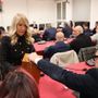 Il consiglio del Palio del 26 novembre scorso che ha eletto Giuseppe Vertucci (Merphefoto)