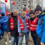 La delegazione della Fiom Cgil Asti