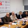 Sindaco e parte della giunta immortalati (ph. Merfephoto - Efrem Zanchettin) nel corso di un precedente consiglio comunale