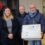 La consegna delle licenze all' assessore Bologna (Merphefoto)