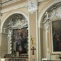 Alcune delle opere di Guglielmo Caccia, all'interno della Chiesa di Sant'Antonio a Moncalvo