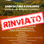 Costigliole d'Asti: rinvio per il convegno su agricoltura e sviluppo