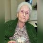 La signora Susanna Ferraris, vedova Quaglia (immagine tratta dal profilo Facebook della figlia Ausilia)