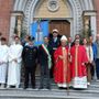 L'apertura della chiesa a Frinco