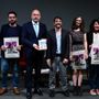 Il sindaco Rasero e l'assessore alla Cultura Candelaresi con i premiati della scorsa edizione