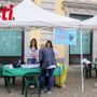 Un banchetto informativo dell'Opi, allestito nel maggio scorso in occasione della Giornata dell'Infermiere (ph. Merfephoto - Efrem Zanchettin)