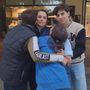 Giulia Tomarelli con i tre figli