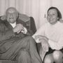 Un'immagine di Ungaretti con la sua giovane Musa Bruna Bianco
