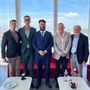 In foto, da sinistra, Fabio Condemi, Andrea Giroldo, Federico Riboldi, Marco Boido e Giuseppe Perotti.