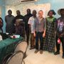 Gruppo di lavoro in Sénégal: Referenti progetto CPAS insieme ai partner di Ouonk e Coubalan
