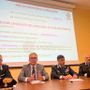 Il procuratore della Repubblica di Asti Biagio Mazzeo illustra i dettagli dell'operazione insieme ai vertici del Comando Provinciale dei Carabinier