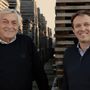 Eugenio Gamba ritratto con il figlio Mauro
