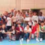 I ragazzi premiati ritratti con il presidente Vanzino