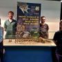 I ragazzi del servizio civile  Martina Balducci, Adelmo Varesio, Davide Cossetta e Lara Meneghin.