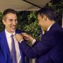 Christian Greco (a sinistra nell'immagine) e Alberto Bazzano