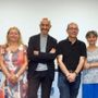 Il direttore generale Asl Gorgoni con il direttore sanitario Fabbo (al centro), durante la presentazione a Canelli