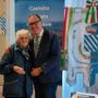 In foto: Spartaca Irlando con il sindaco Enrico Cavallero