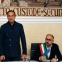 Il presidente Cirio con il sindaco Rasero (archivio