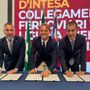 In foto: Franco Lucente, Marco Scajola e Marco Gabusi