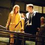 Uma Thurman e Quentin Tarantino sul set di &quot;Kill Bill&quot;
