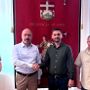 La delegazione ricevuta in Provincia