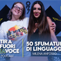 Milena ed Elisabetta in studio di registrazione