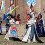Un'immagine della sfilata storica di Castell'Alfero al Palio 2025 Un'immagine della sfilata storica di Castell'Alfero al Palio 2025