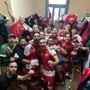 L'esultanza del team dopo la vittoria in esterna L'esultanza del team dopo la vittoria in esterna